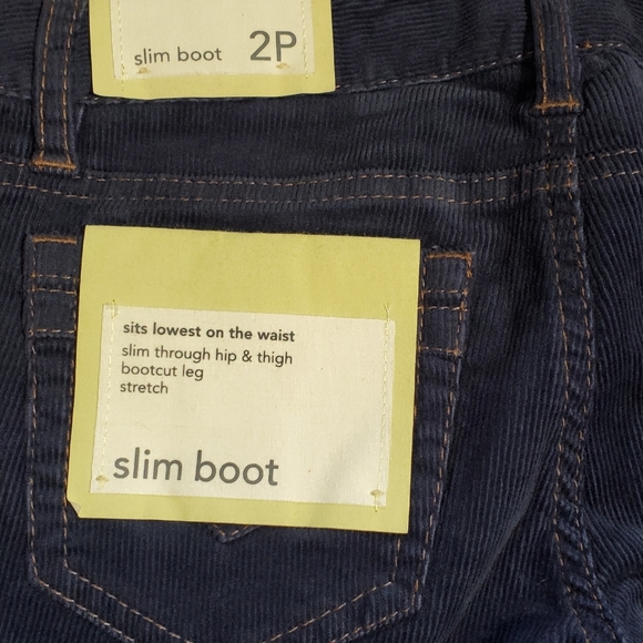 NWT | Ann Taylor LOFT Slim Boot Corduroy Pants - Picture 4 of 8